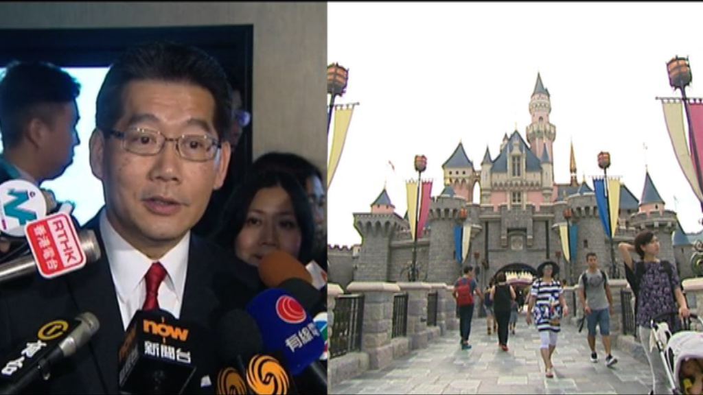 傳聞拆香港迪士尼睡公主城堡　蘇錦樑不評論