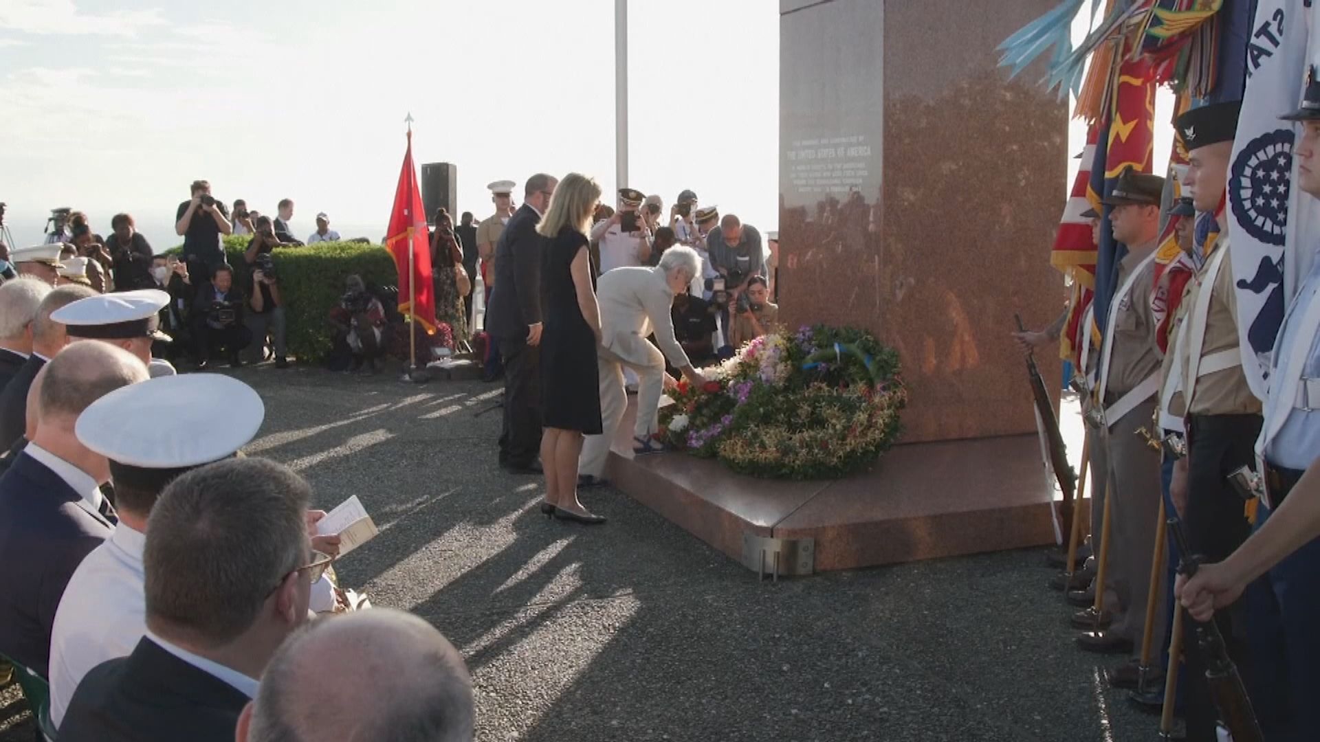 所羅門群島悼念二戰儀式　日本自衛隊成員遭刺傷