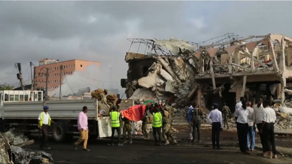 索馬里首都連環爆炸死傷嚴重