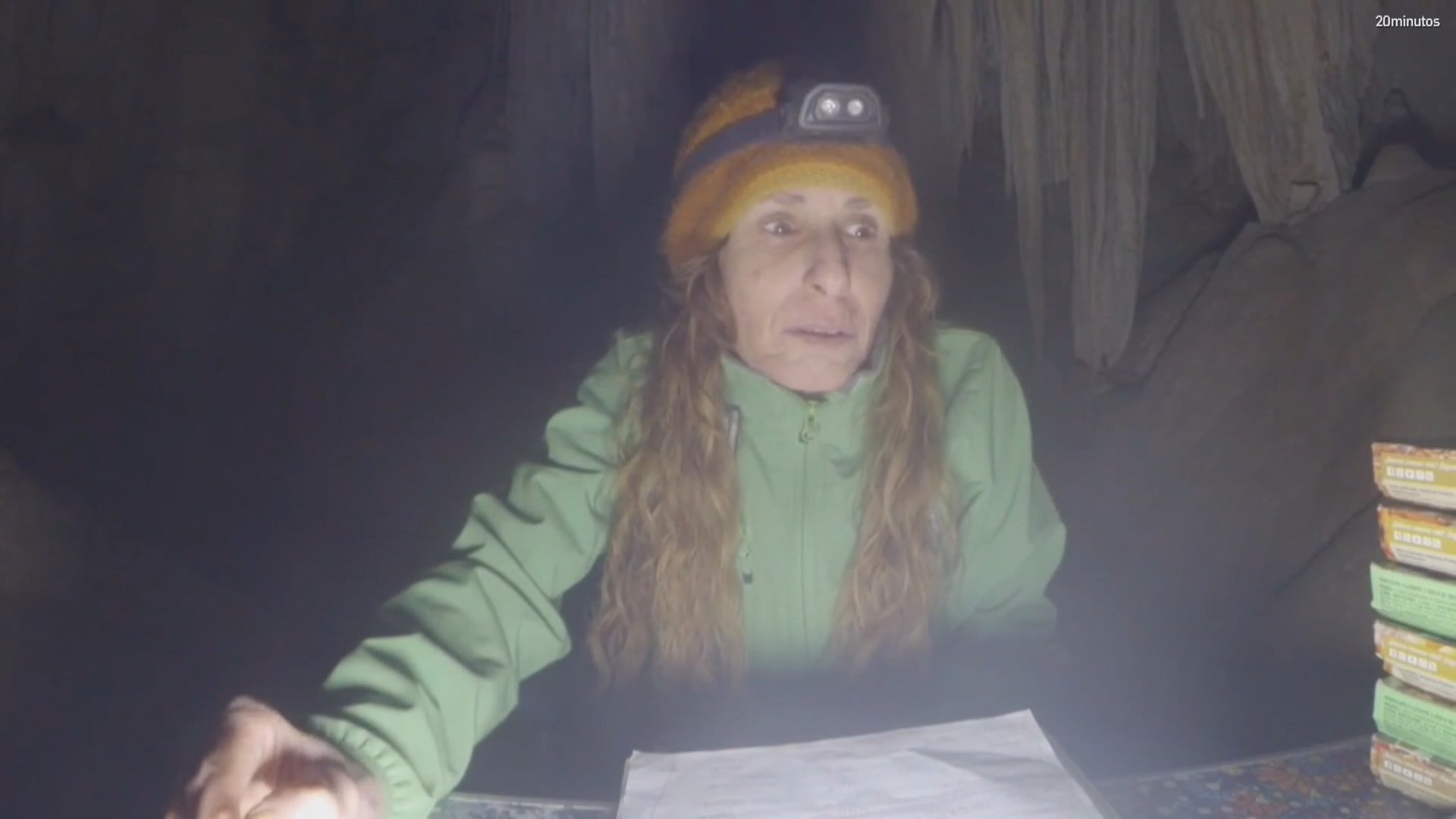 西班牙女子極限運動員挑戰在洞穴生活500日