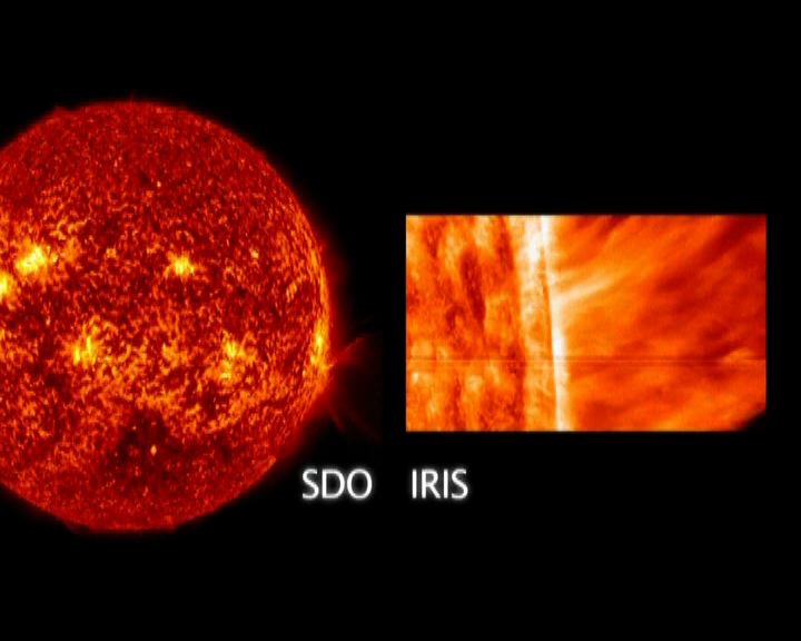 
太空總署拍到日冕物質拋射過程