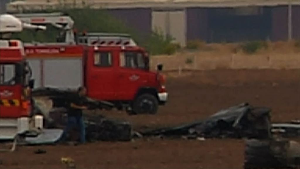 西班牙軍方戰機墜毀　機師死亡