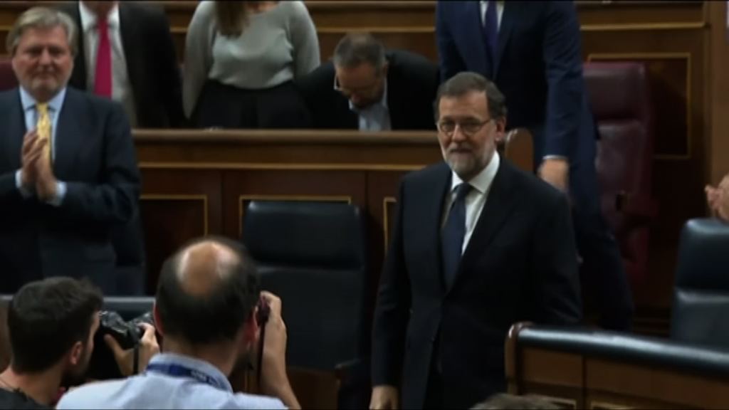 拉霍伊當選西班牙首相結束政治僵局