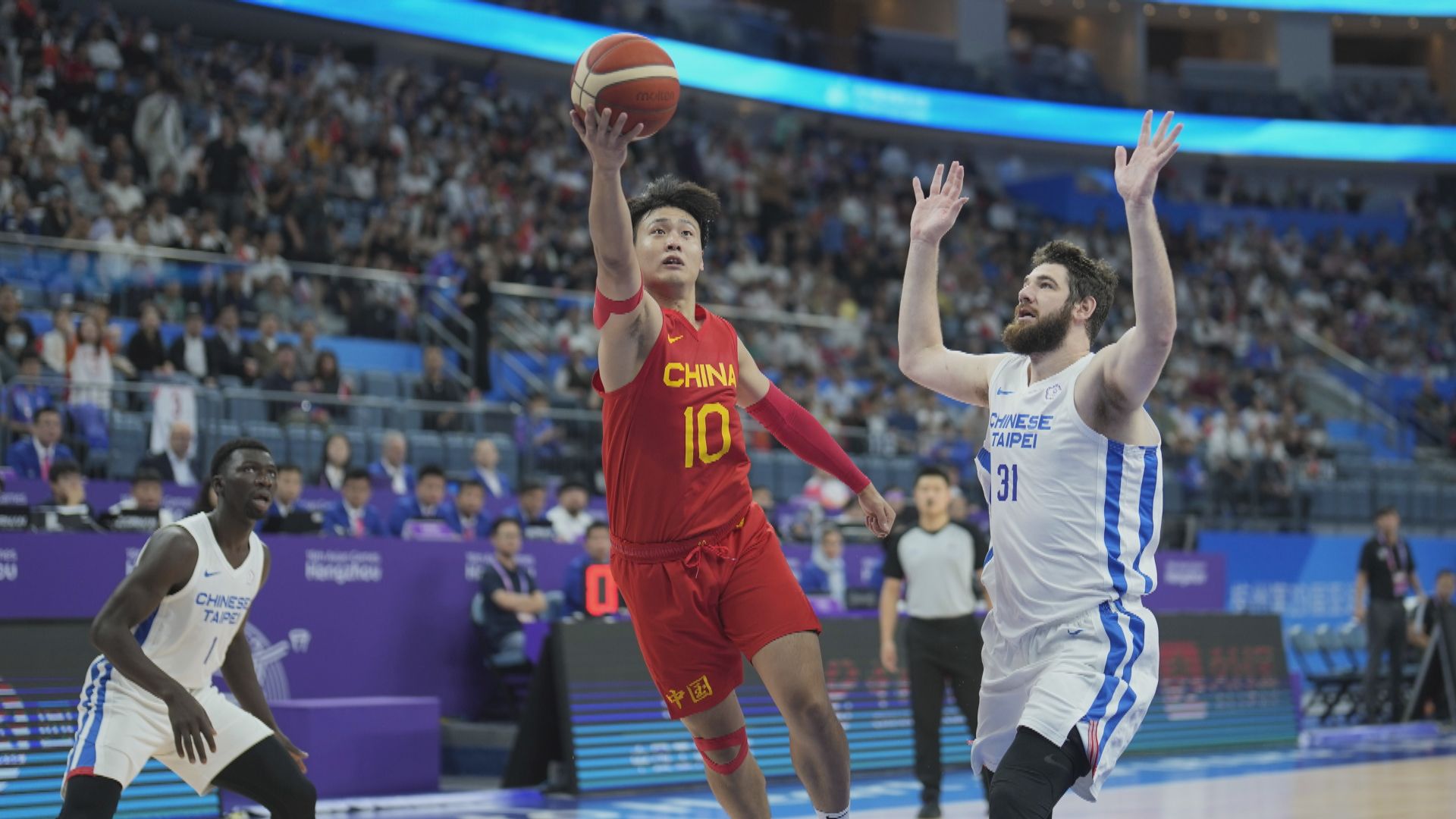 杭州亞運男子籃球 國家隊27分大勝中華台北得銅牌