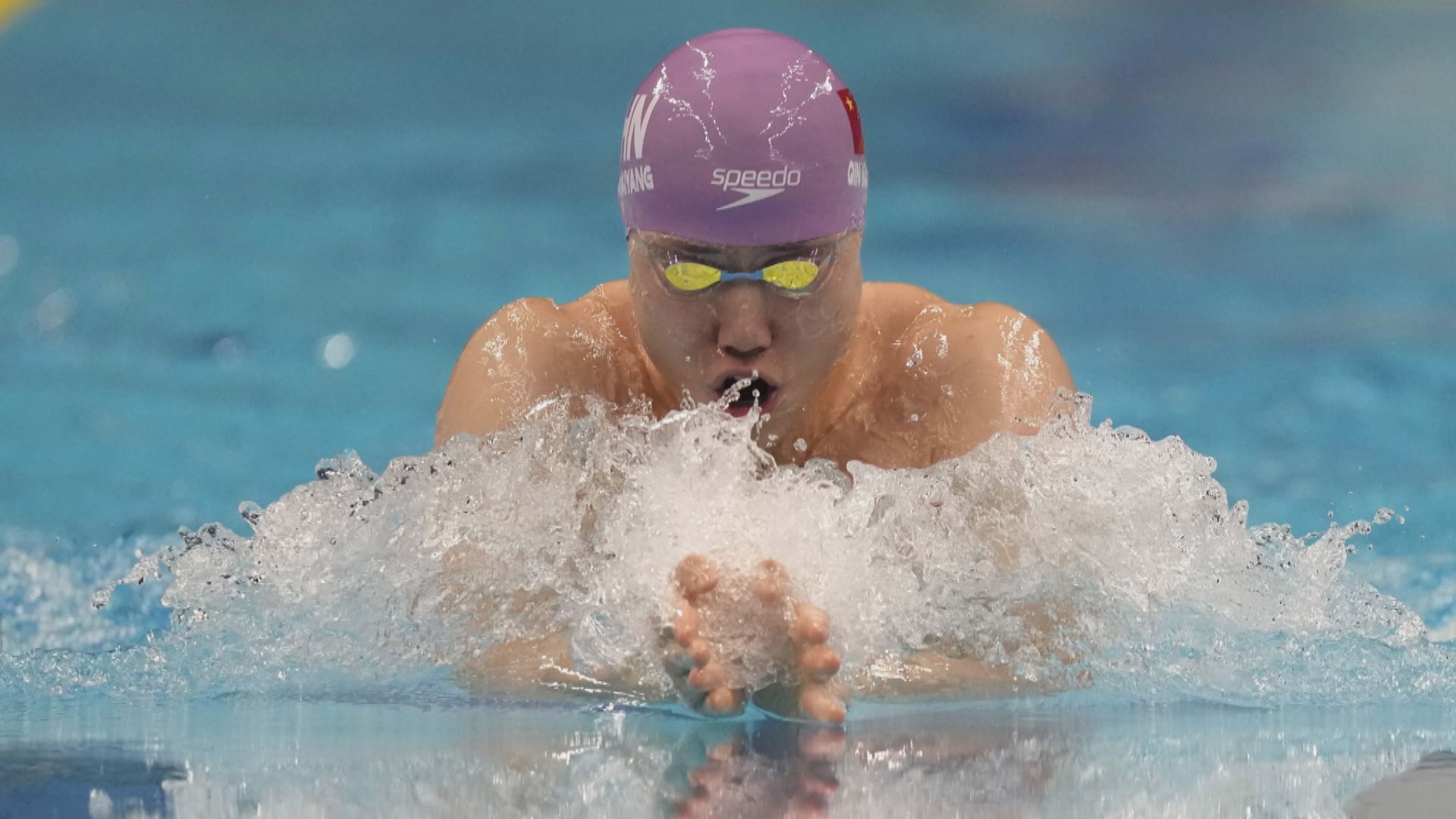 杭州亞運 覃海洋男子100米蛙泳破亞運紀錄奪金
