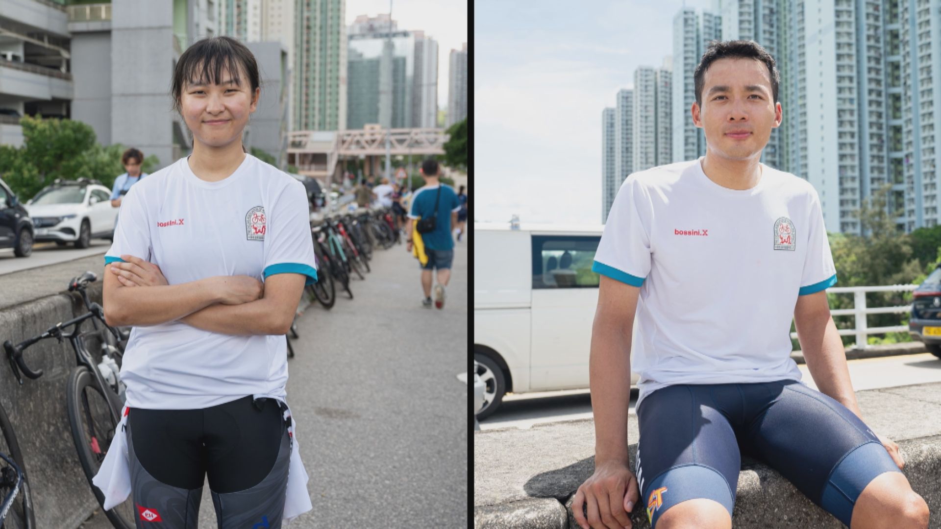劉允祐及李思穎代表單車港隊出戰巴黎奧運