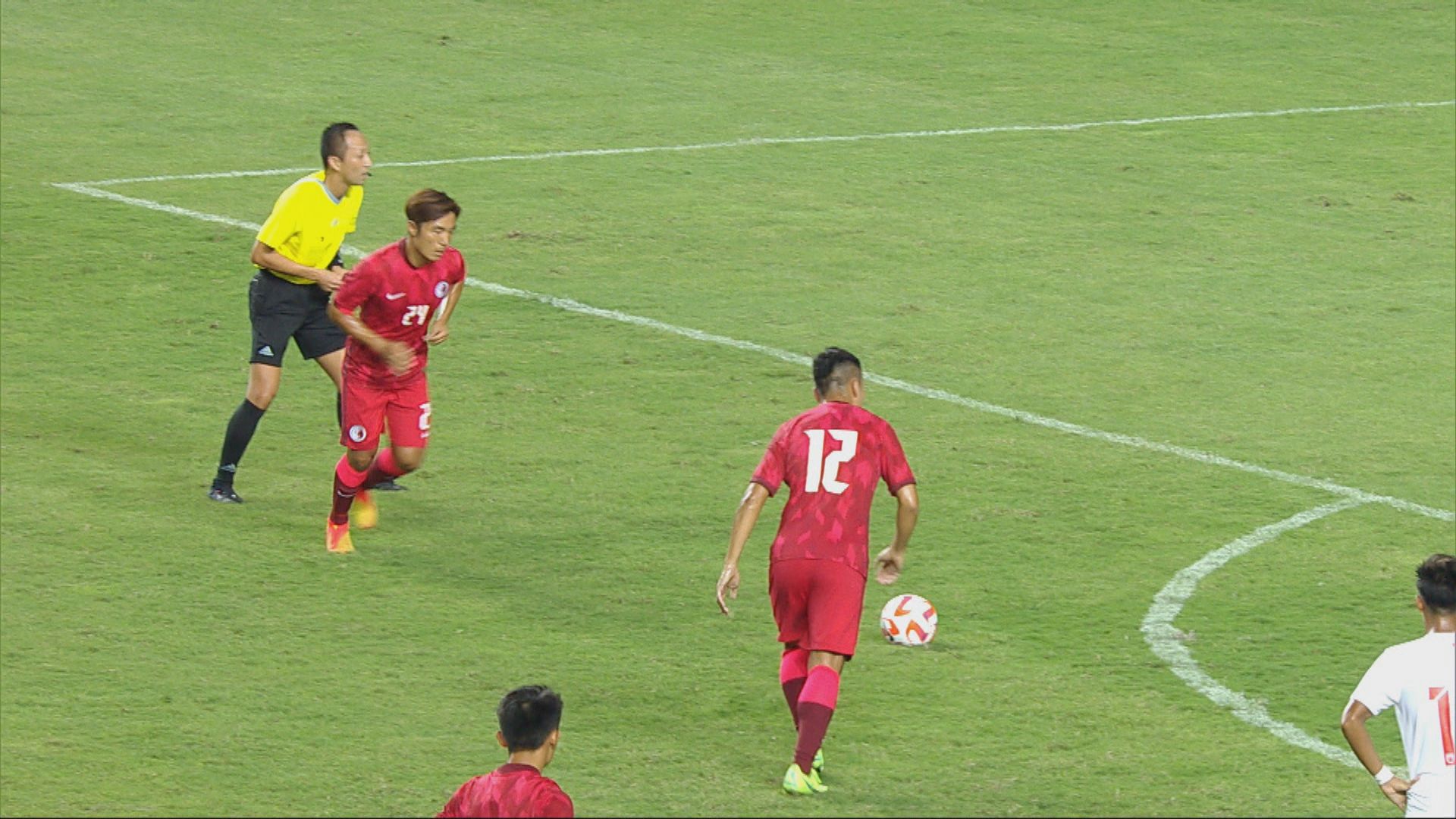 國際足球友誼賽　港隊0：0緬甸