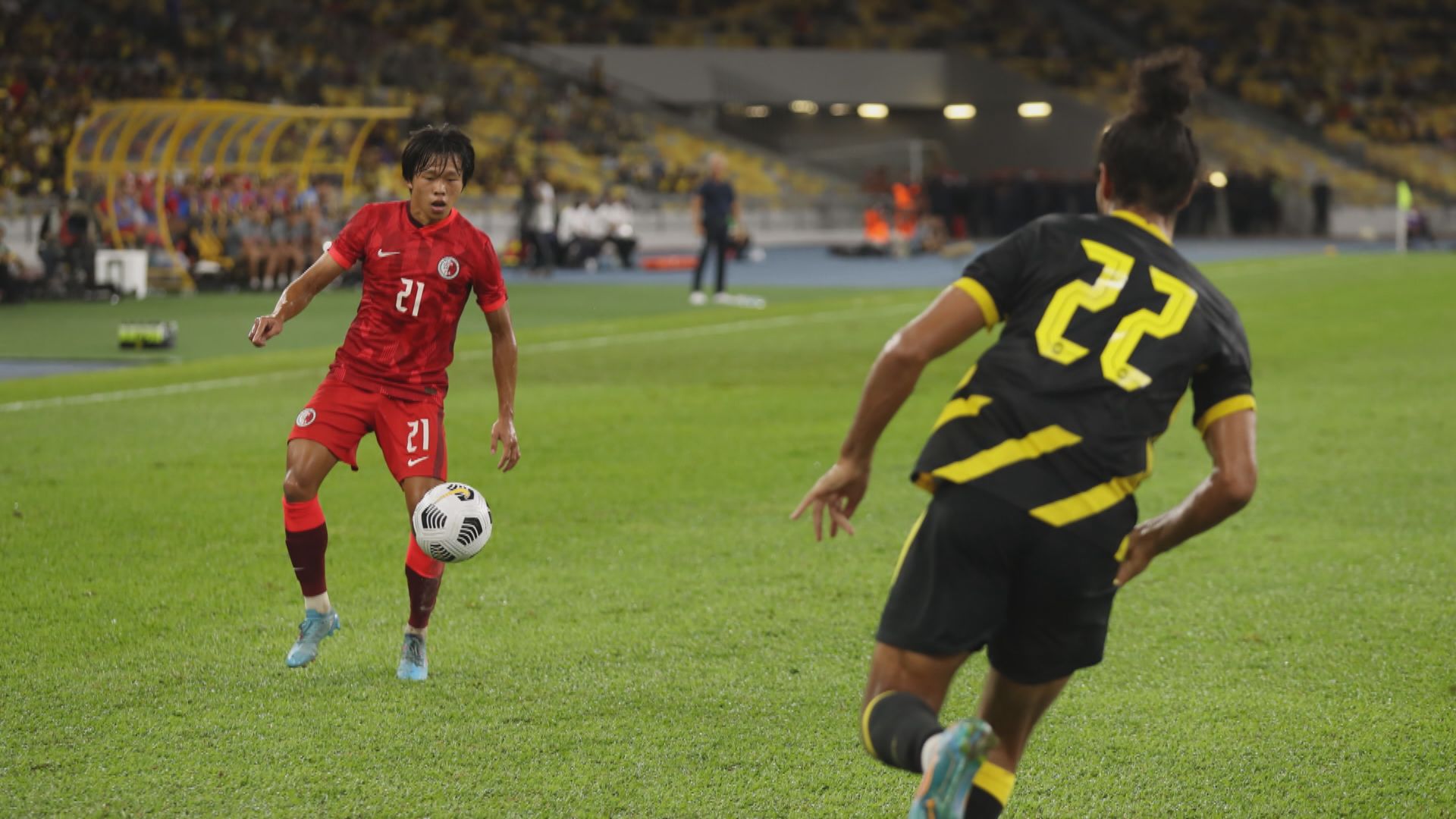 足球友誼賽　馬來西亞2:0香港