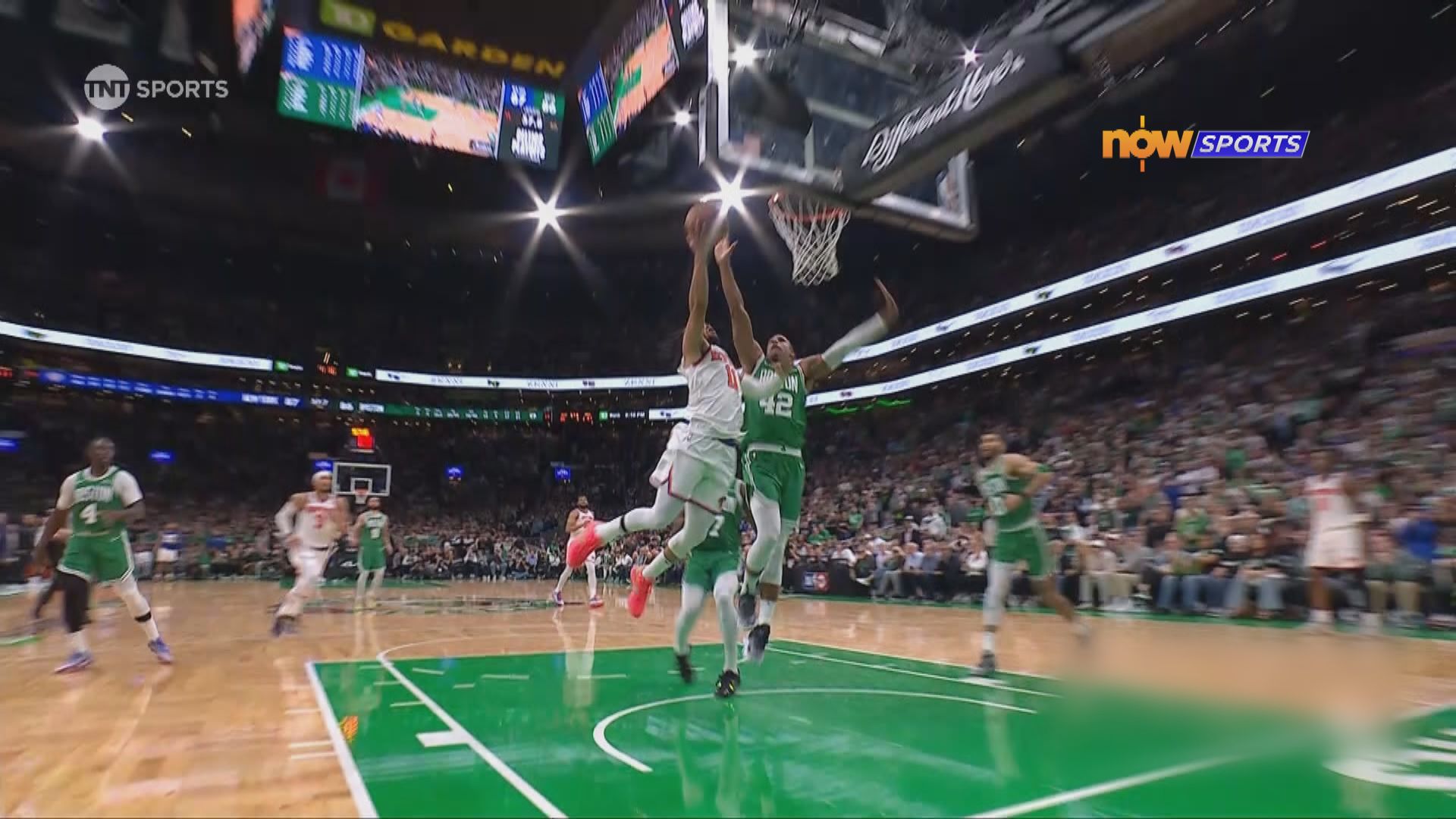 NBA季後賽東岸四強 紐約人 91:90 塞爾特人(場數2:0)