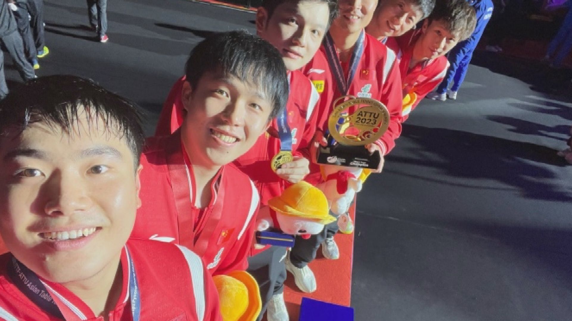 國家隊乒乓球男團亞錦賽奪冠 獲巴黎奧運參賽資格