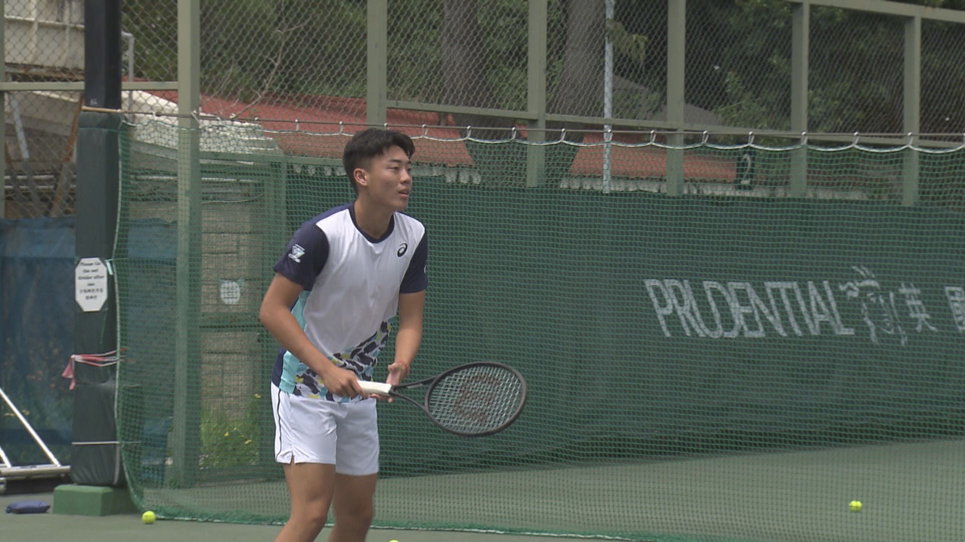 香港網球手黃澤林 在ATP日本四日市 挑戰賽無緣決賽