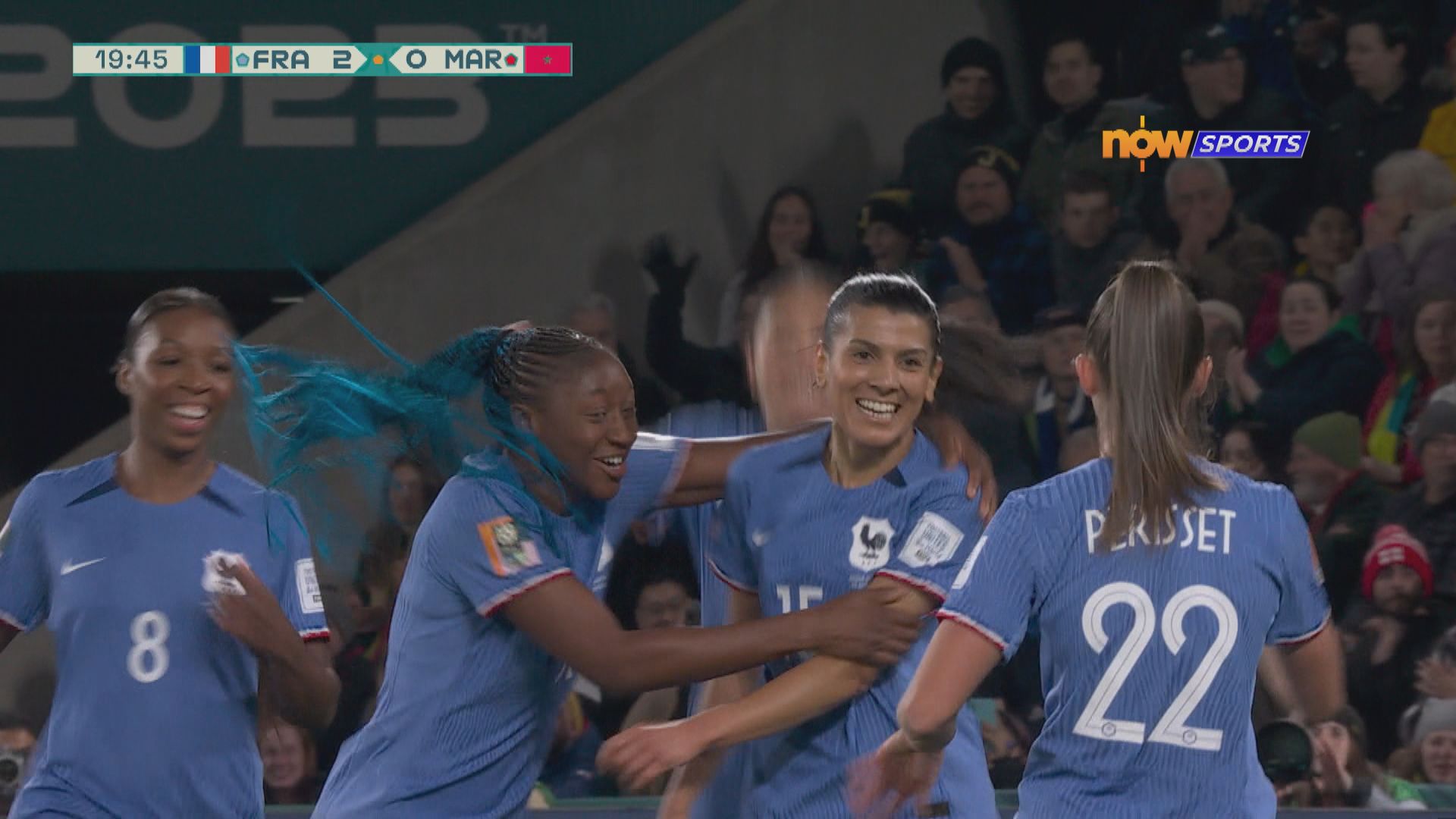女足世界盃 法國 4:0 摩洛哥
