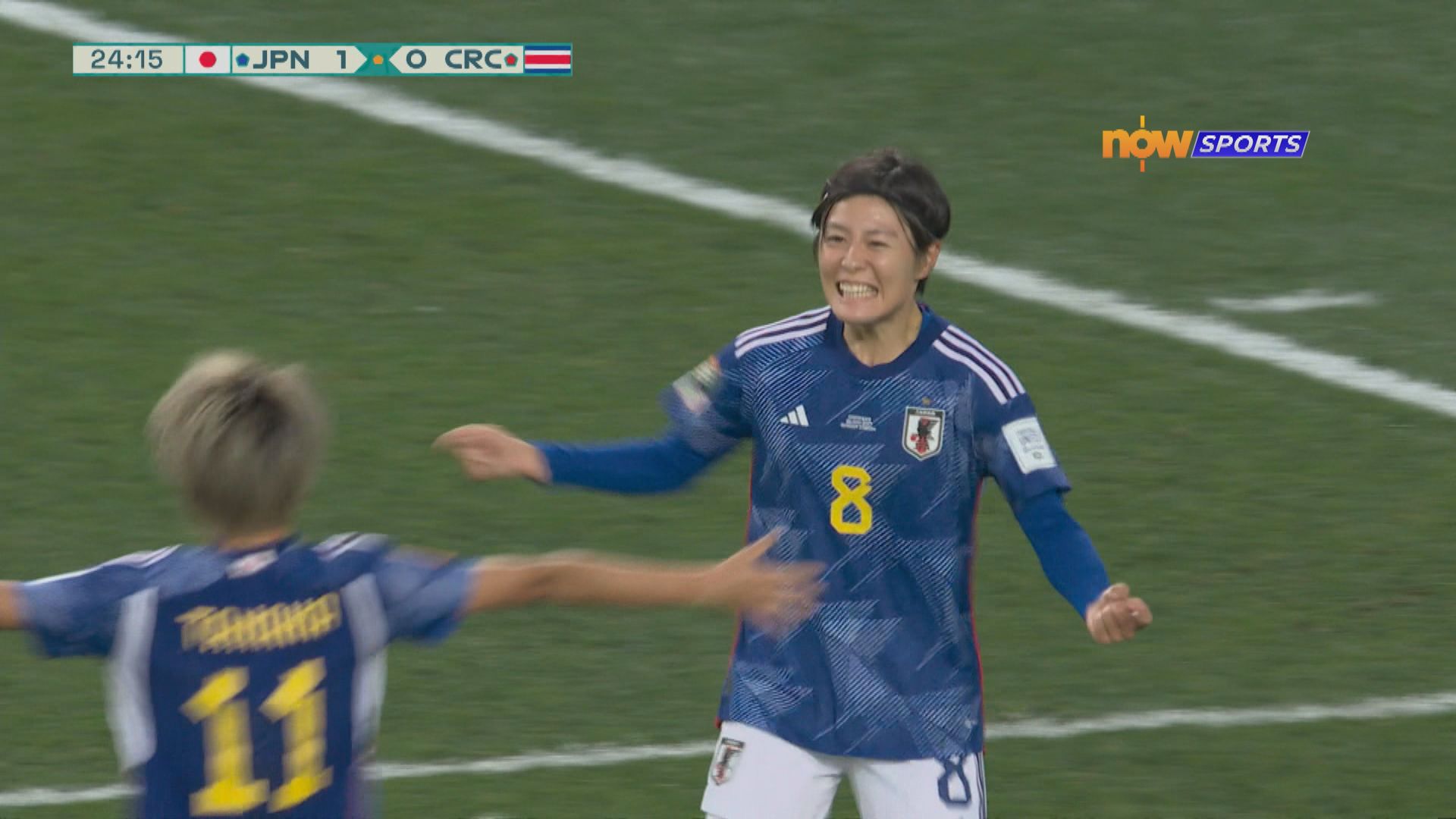 女足世界盃 日本 2：0 哥斯達黎加