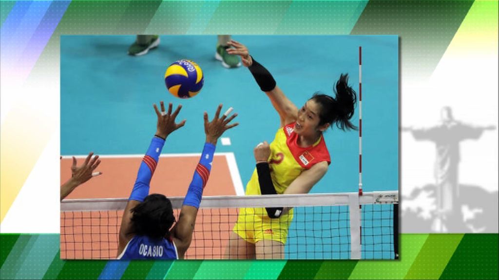 里約奧運　中國女排擊敗波多黎各