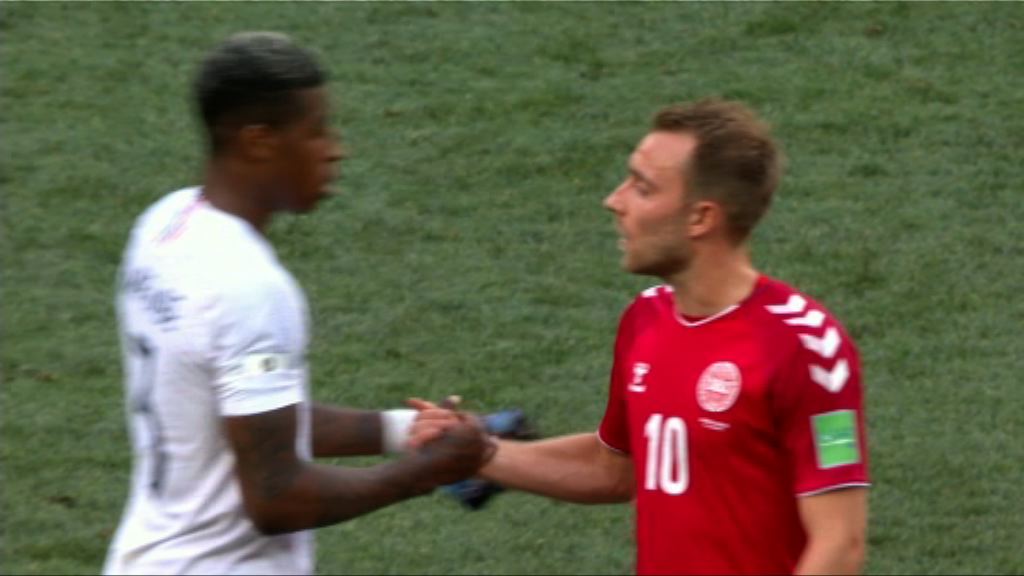 世界盃C組 丹麥 0:0 法國