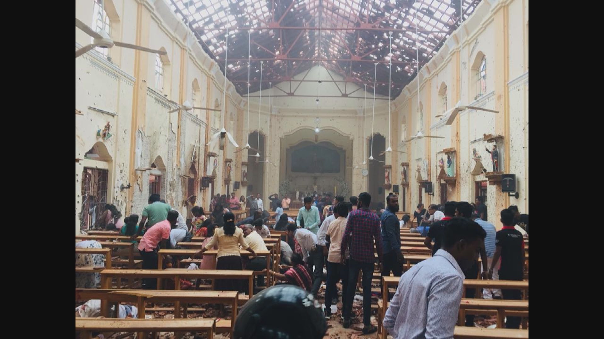 斯里蘭卡教堂酒店連環爆炸死傷慘重