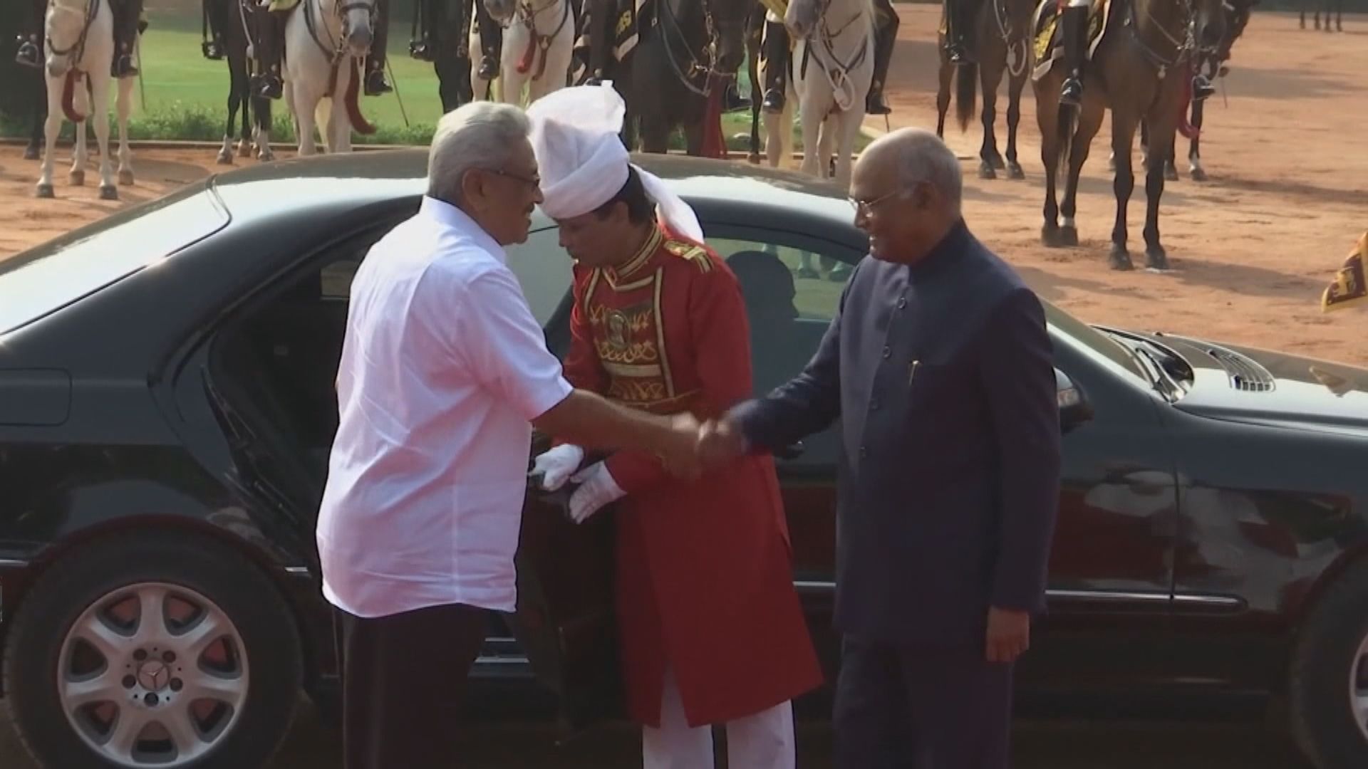 斯里蘭卡前總統戈塔巴雅返國