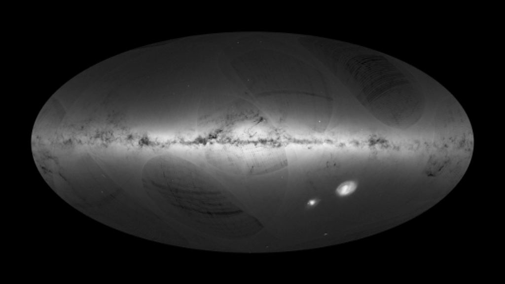 最清晰銀河系星體地圖發布