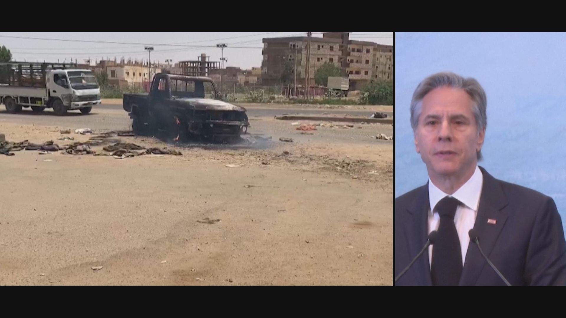 布林肯：美國外交使團車隊在蘇丹遇襲 
