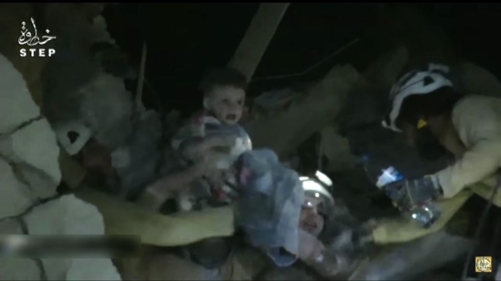 敘伊德利卜空襲23死包括兒童