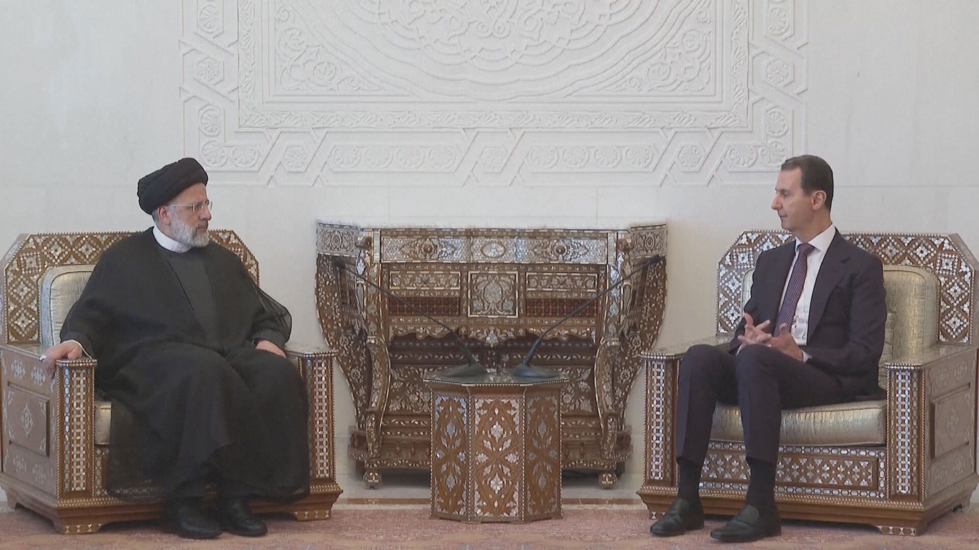 伊朗總統萊希到訪敘利亞　雙方簽署多項長期合作協議