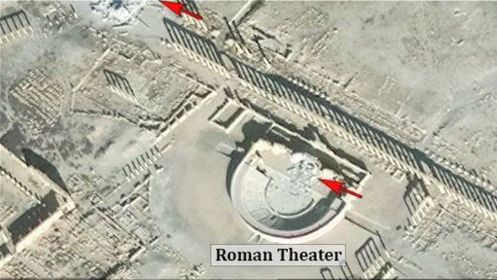 敘巴爾米拉古建築遭伊斯蘭國破壞