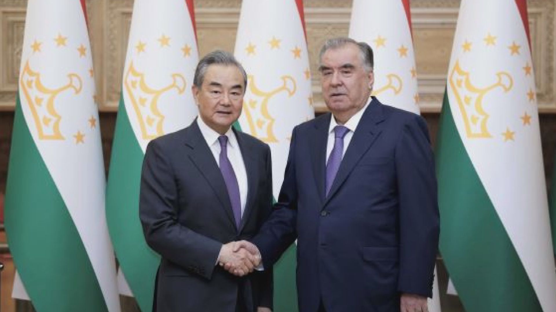 王毅晤塔吉克總統 稱中國是塔吉克值得信賴的朋友伙伴