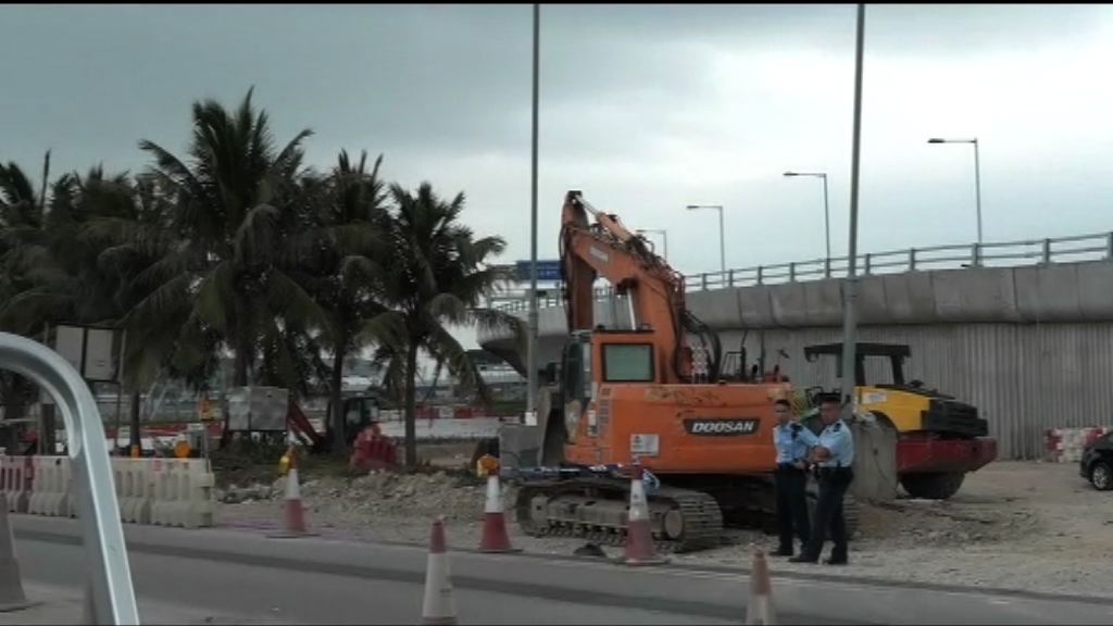 赤鱲角港珠澳大橋地盤發現男屍列謀殺案