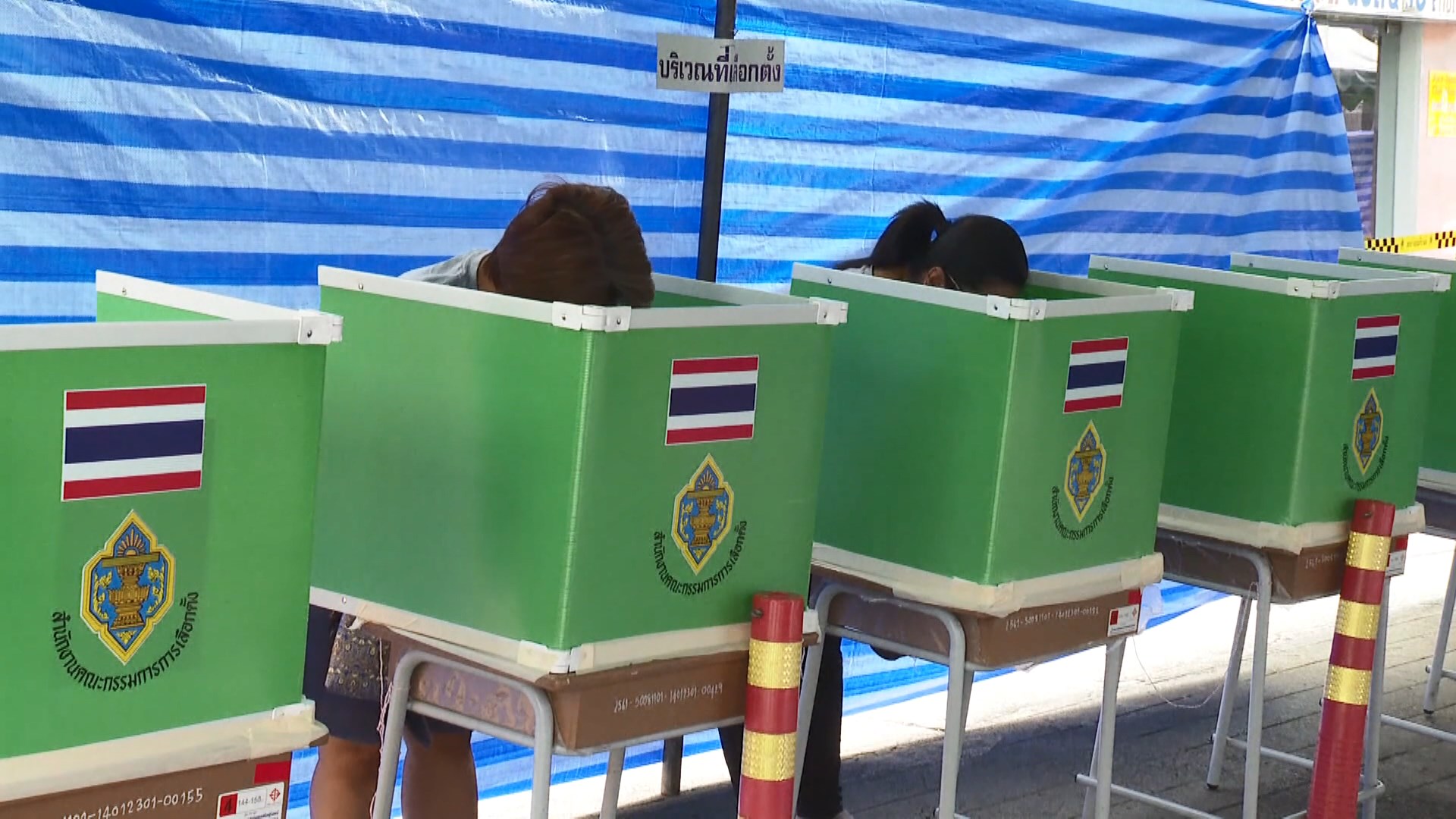 泰國大選親軍方政黨得票暫領先