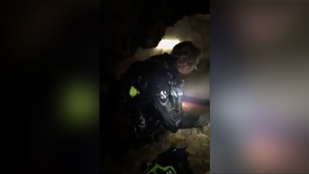 泰國清萊洞穴四人獲救九人仍被困