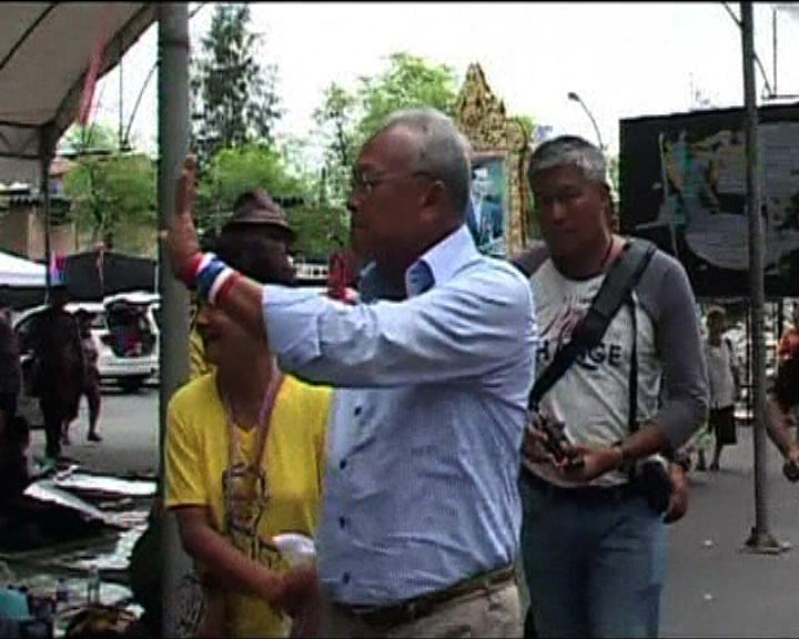 
泰國親政府與反政府陣營示威