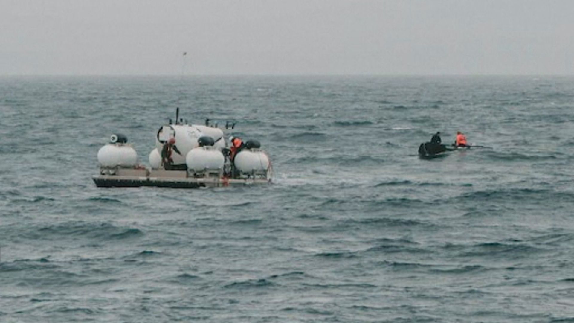 美國繼續搜索失蹤潛水器 加深搜索範圍
