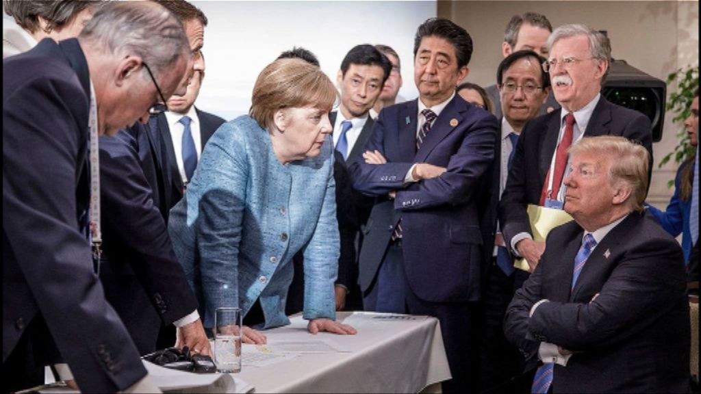 據報特朗普於G7峰會諷刺其他領袖