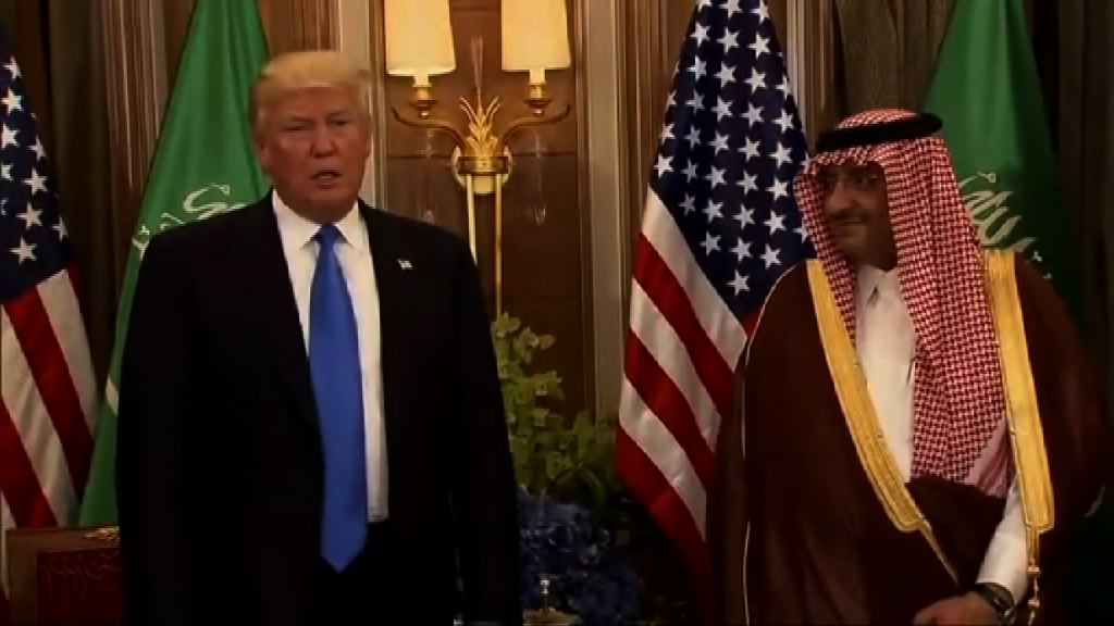 美國沙特簽署價值逾千億美元軍備協議