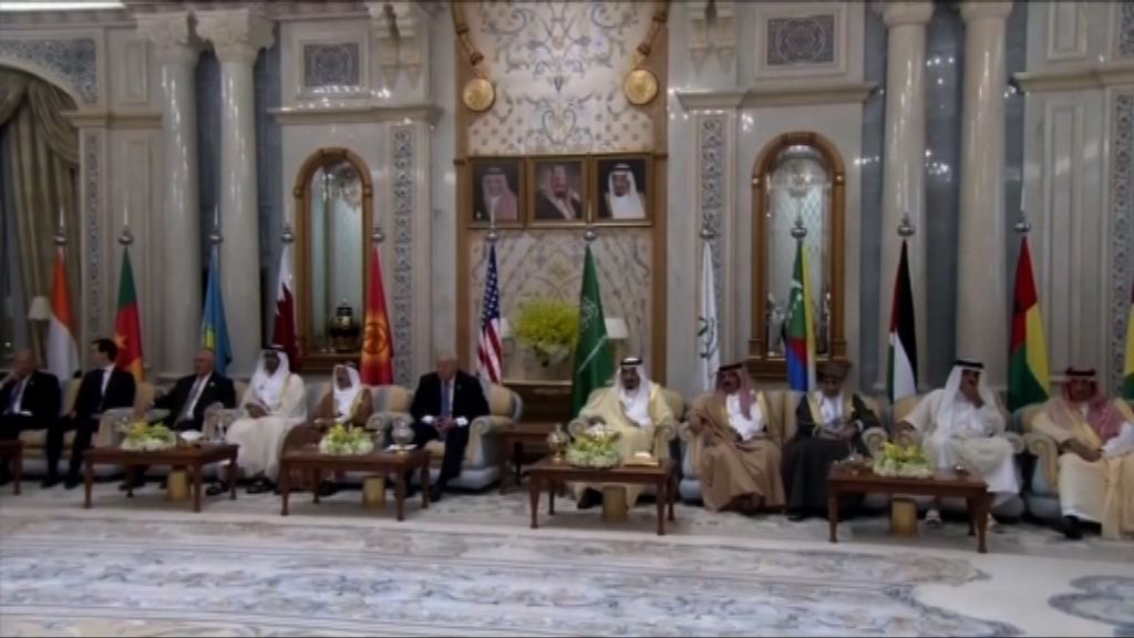 特朗普續與中東國家領袖會晤
