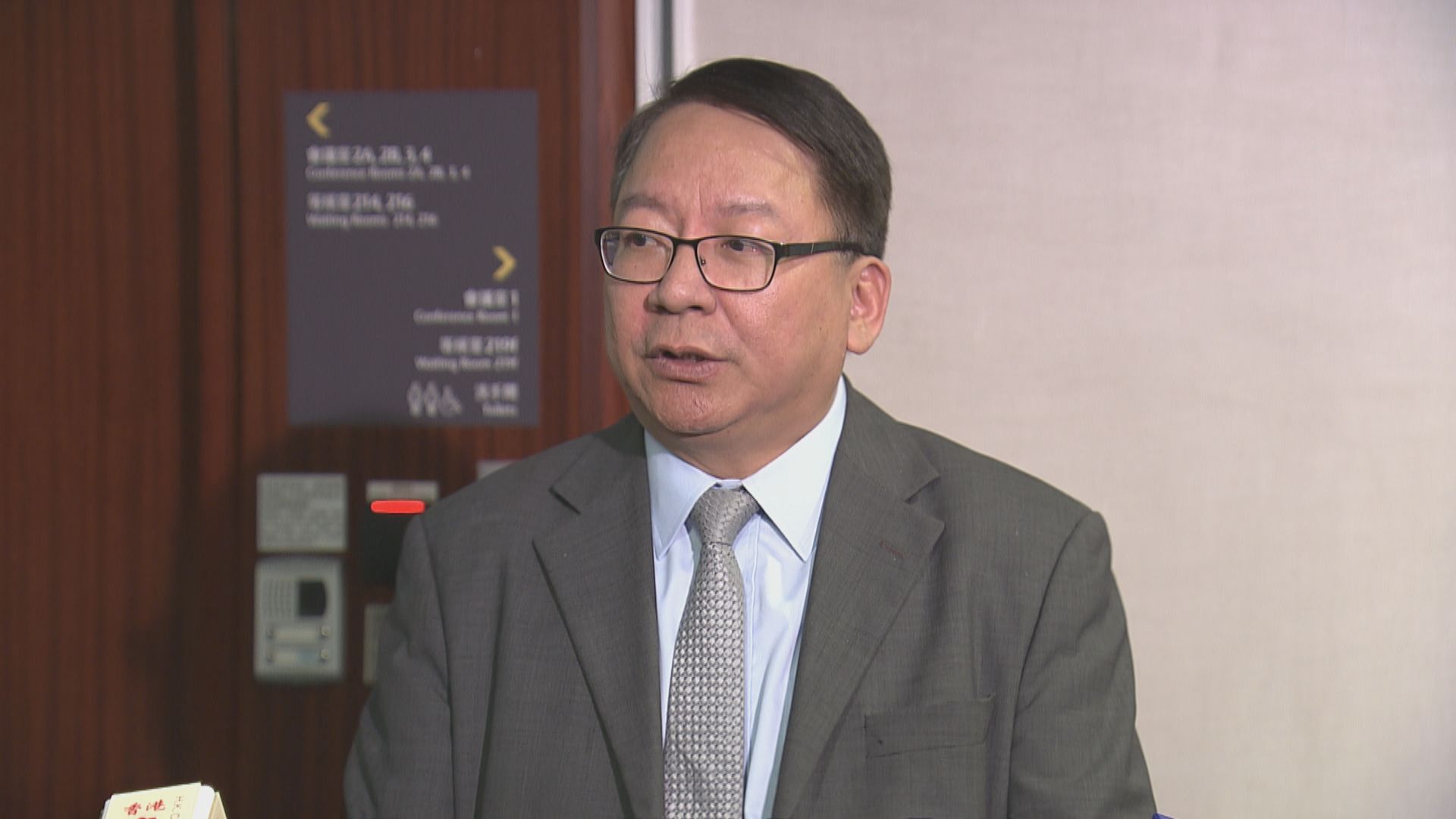 陳國基表示會繼續爭取議員支持三隧分流方案