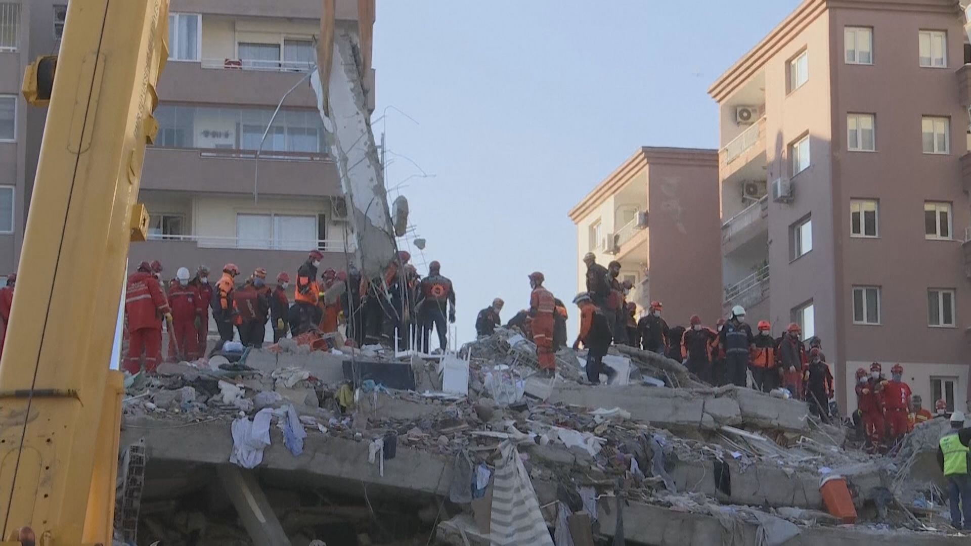 愛琴海七級地震　土耳其和希臘最少27死
