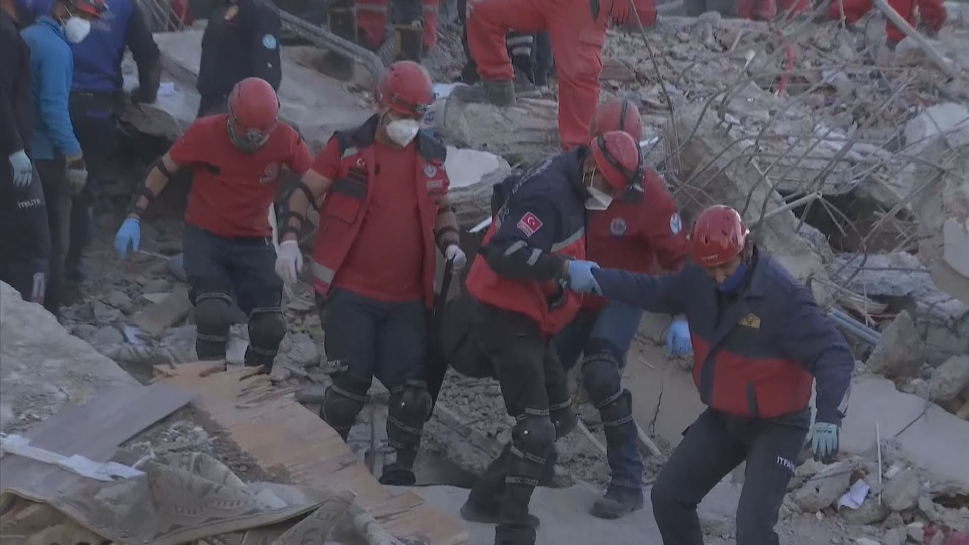 愛琴海地震土耳其男子被埋34小時後獲救