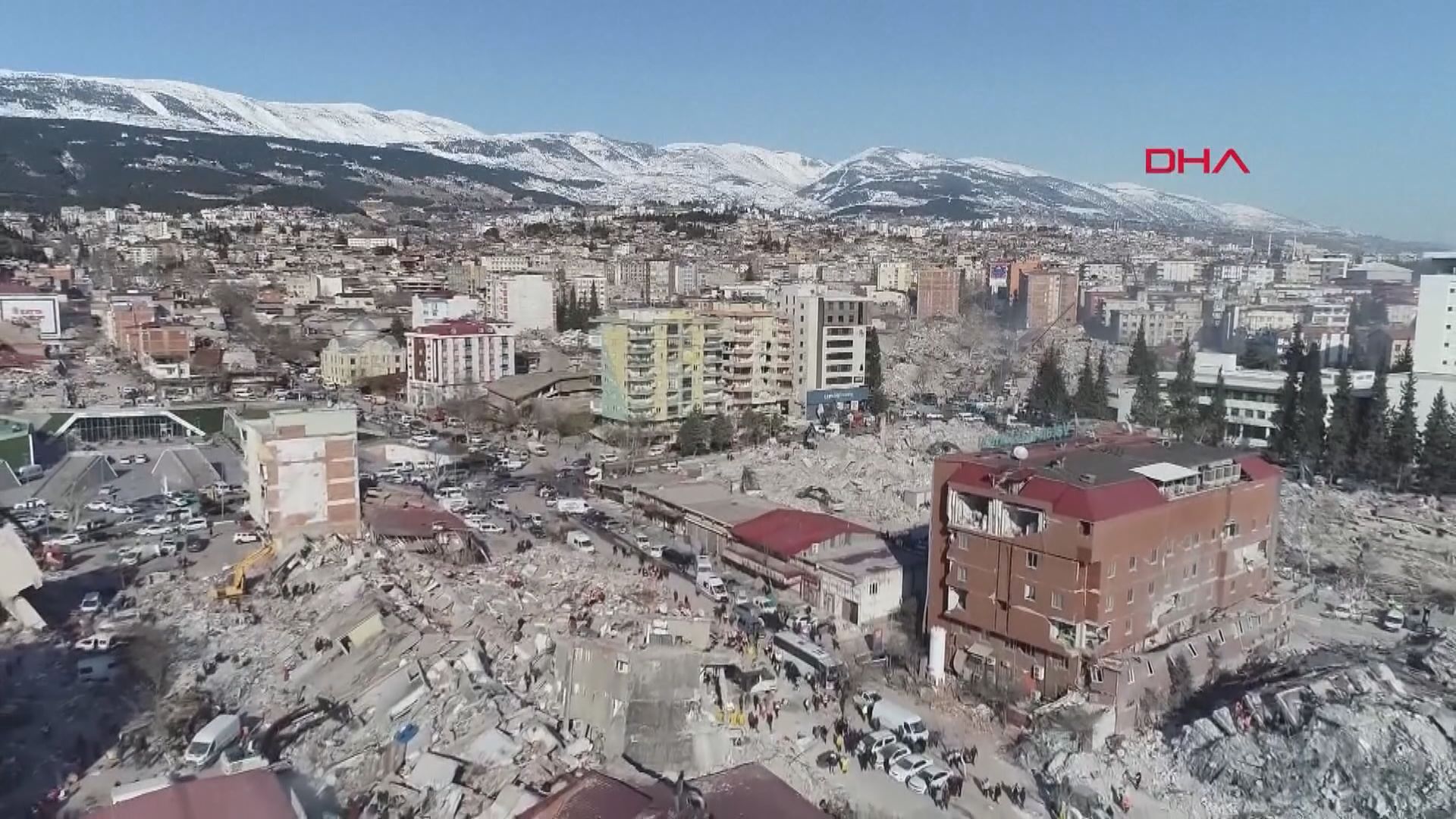 土耳其地震前后影像对比令人心痛！