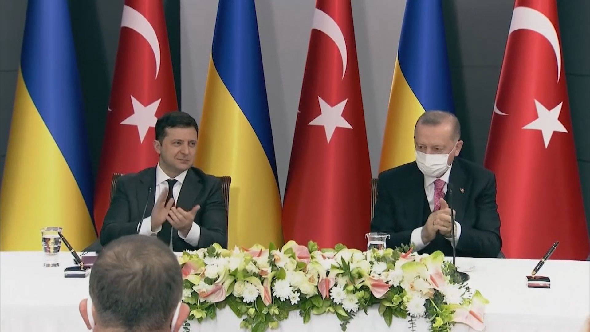 烏克蘭總統澤連斯基到訪土耳其