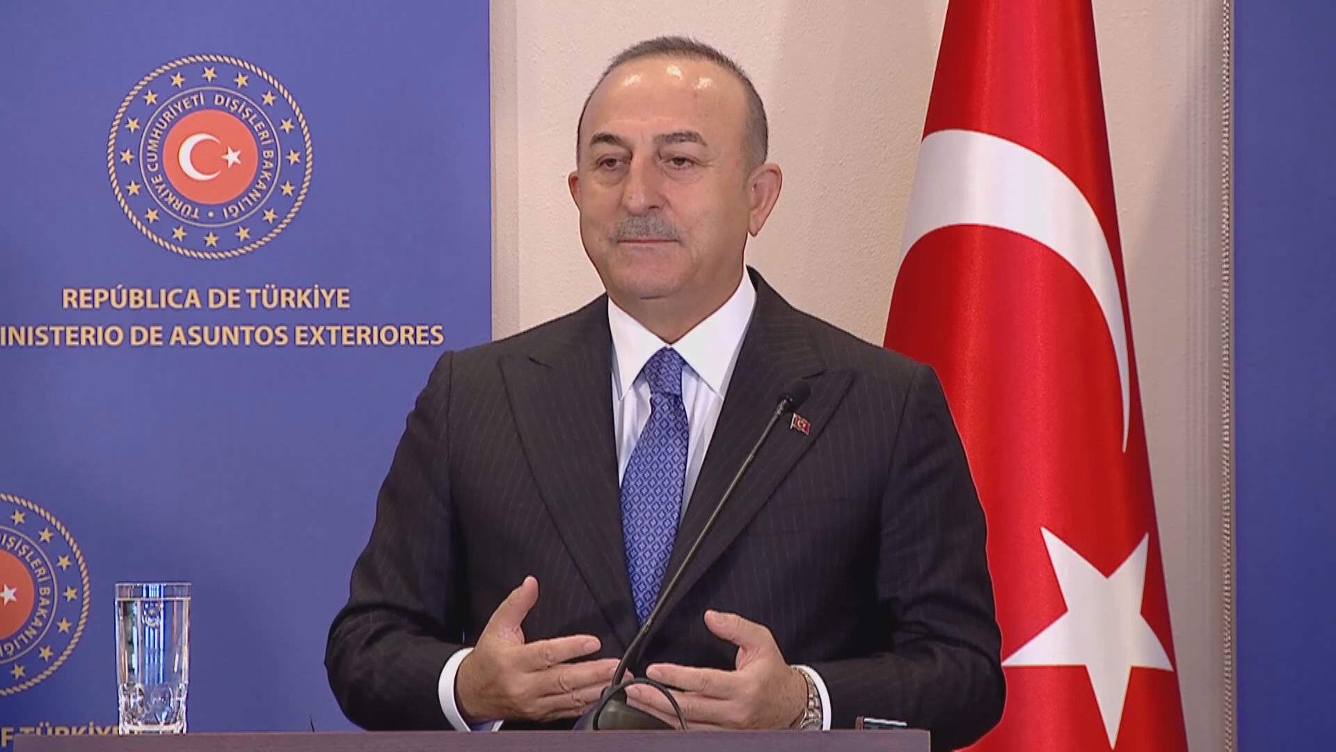 土耳其外長批評歐美多國無理關閉駐伊斯坦布爾領事館