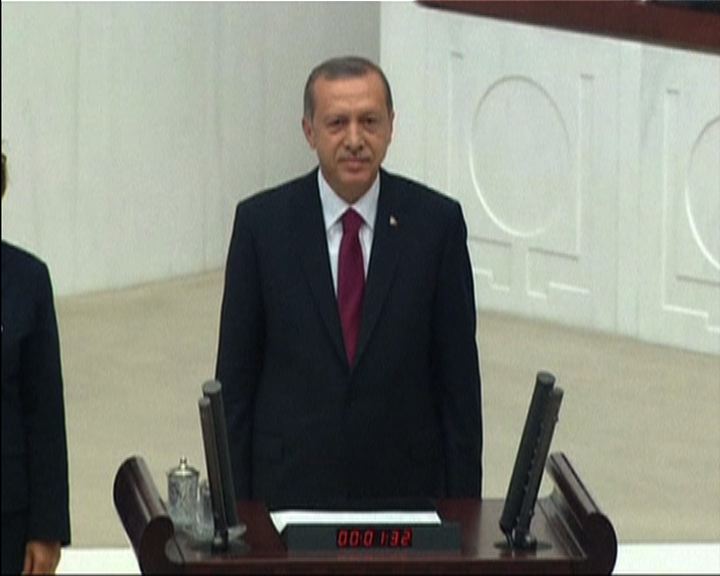 
埃爾多安宣誓就任土耳其總統