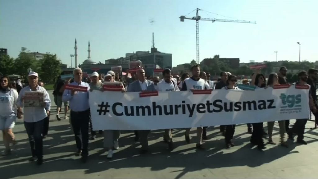 土耳其記者受審被指屬政治檢控