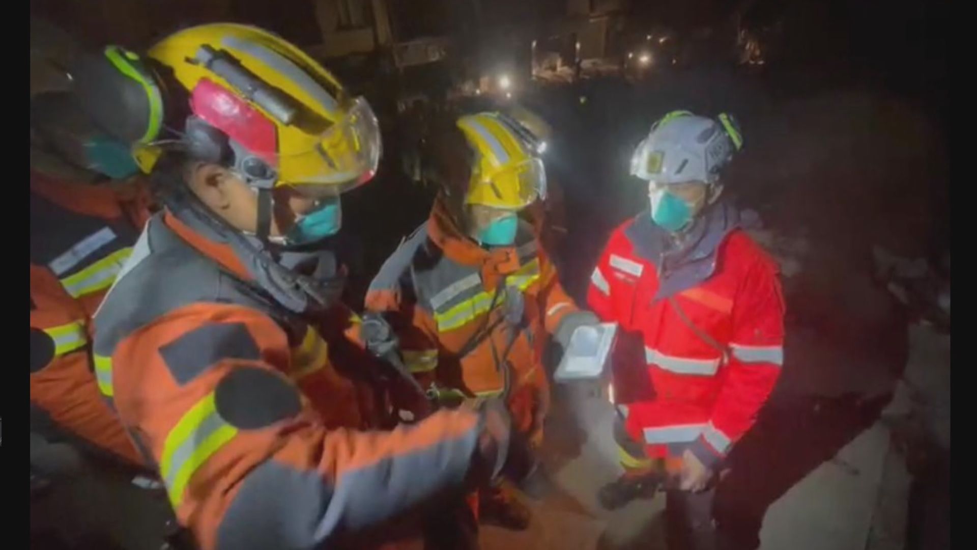特區政府搜救隊在土耳其災區展開救援
