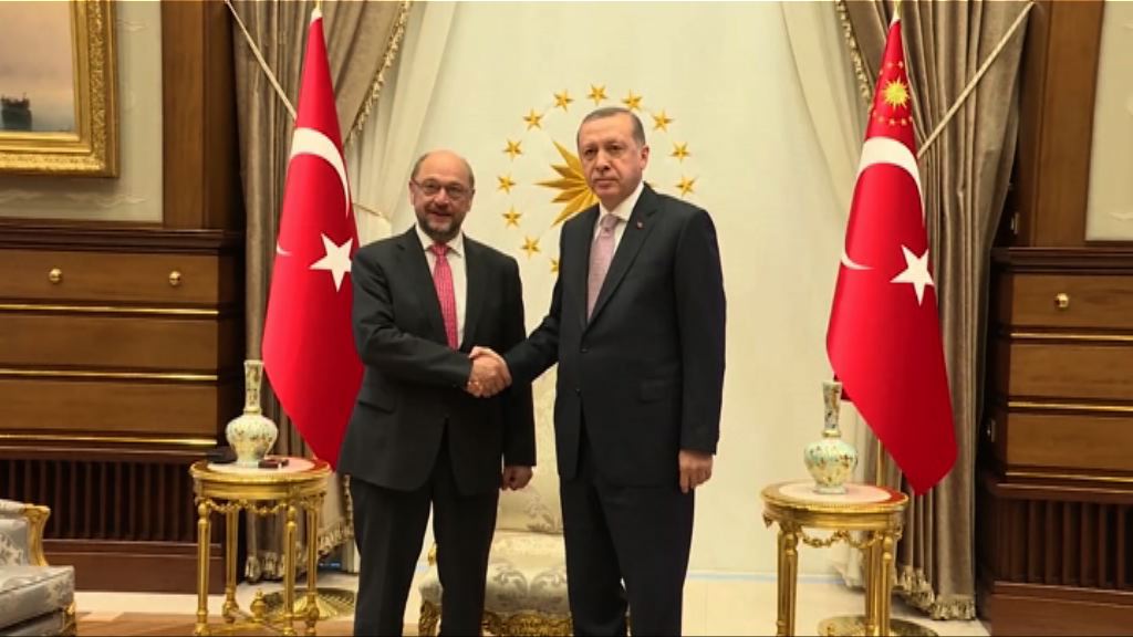 歐盟官員到訪土耳其為雙方關係解凍