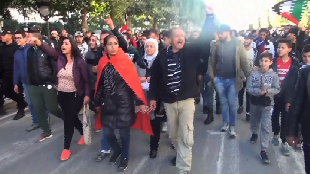 突尼斯爆發示威潮抗議物價漲