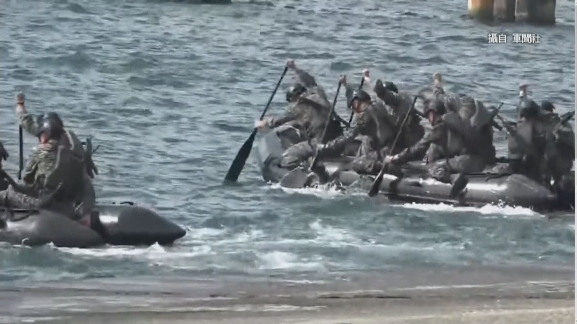 台灣一艘海軍陸戰隊橡皮艇演習時翻側　3人命危