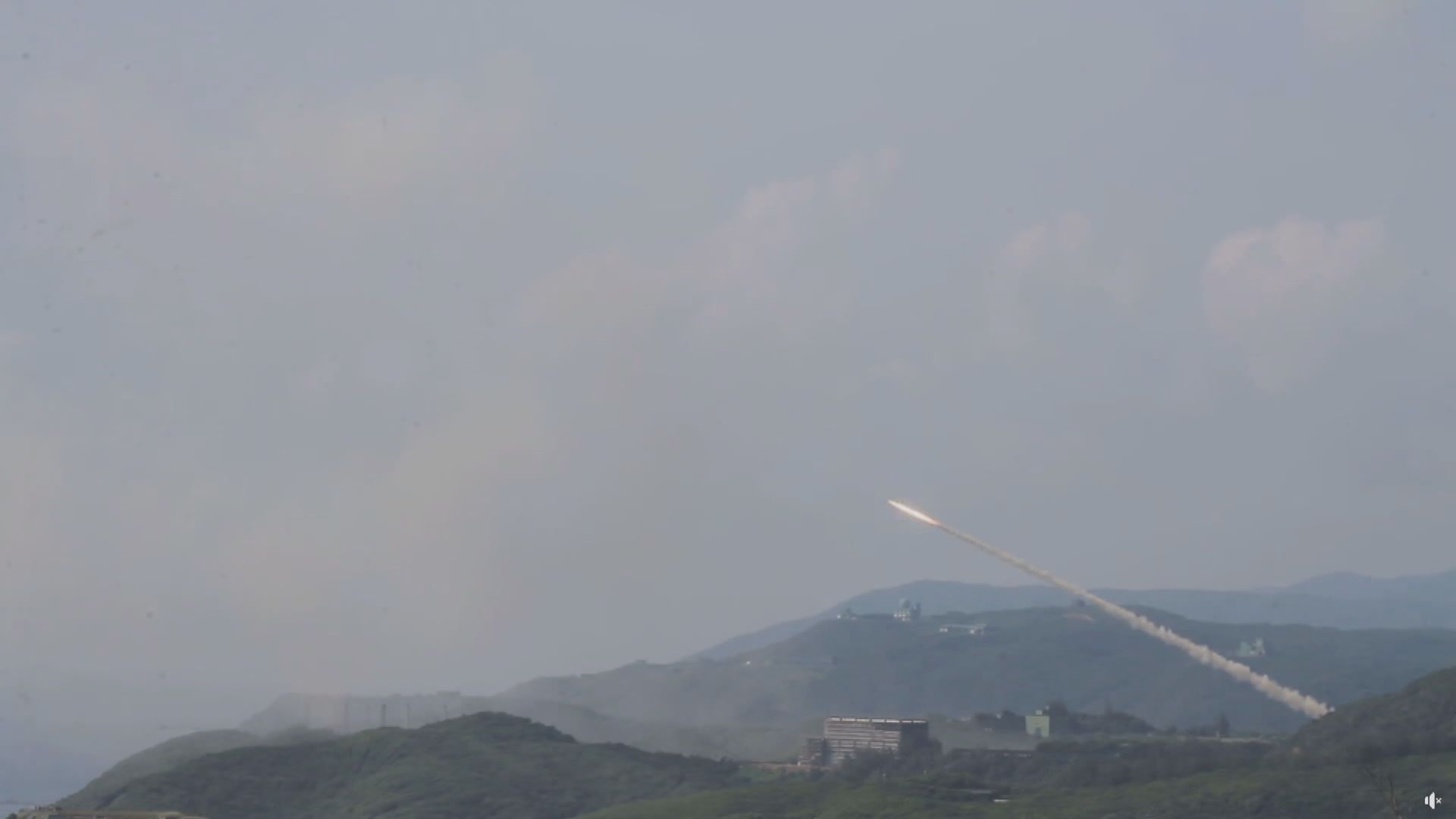 台灣一枚火箭炮在發射箱內爆炸 未有造成傷亡