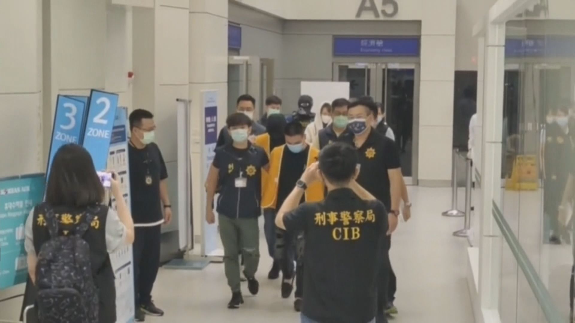 台灣當局從泰國押解三人返台　兩人被指涉參與人口販運