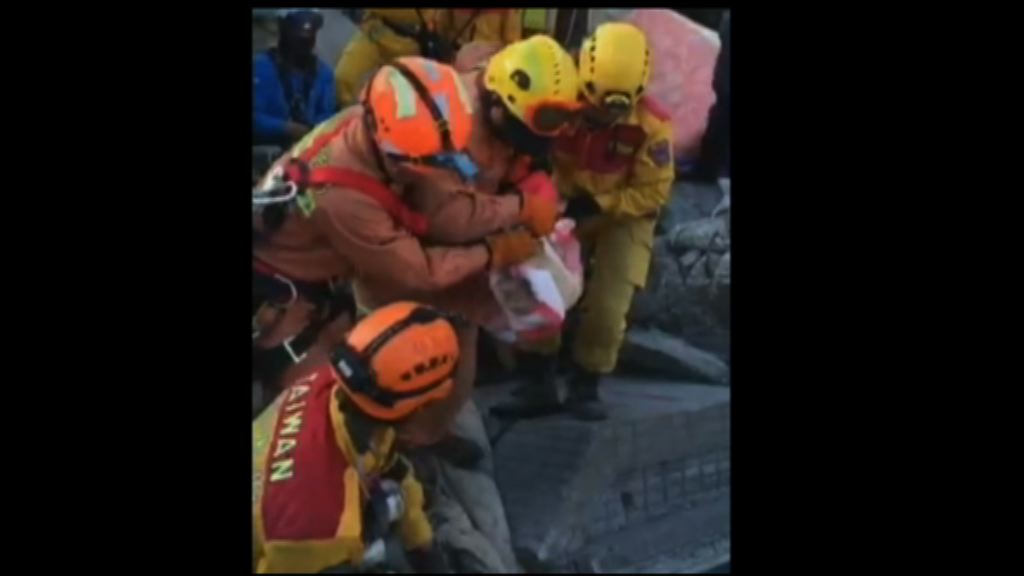 台南地震　維冠大樓兩人被困逾60小時獲救